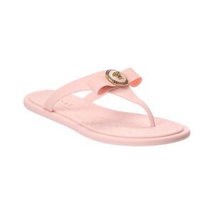 Versace Medusa Rubber Sandal, Pink